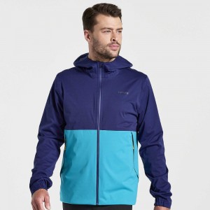 Saucony Boulder Drizzle Jacket Sodalite | 38712-WZES