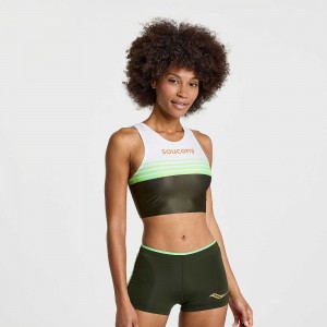 Saucony Elite Crop Top Umbra | 72098-LABN