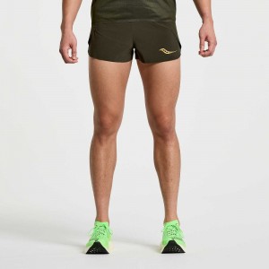 Saucony Elite Split Short Umbra | 30968-OYSK