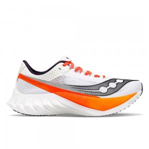 Saucony Endorphin Pro 4 Białe Czarne | 89057-VPAK