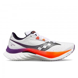 Saucony Endorphin Speed 4 Białe | 39756-VNKT