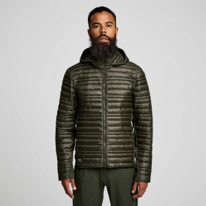 Saucony Hurricane Insulated Jacket Umbra | 16379-NQVP