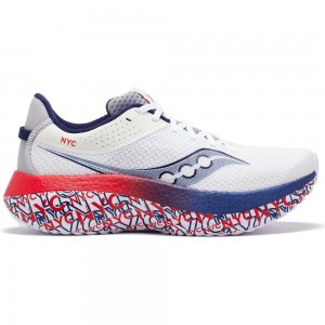 Saucony NYC Kinvara Pro Niebieskie Granatowe | 47981-DEMF