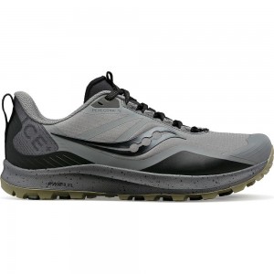 Saucony Peregrine ICE+ 3 Czarne | 35462-WOPN