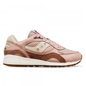 Saucony Shadow 6000 Chromatic Różowe Brązowe | 53217-DENX