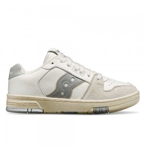 Saucony Spot-Bilt Sonic Low Premium Beżowe Szare | 81629-YZRF