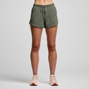 Saucony Triumph 3" Short Bough Heather | 52107-ELMO