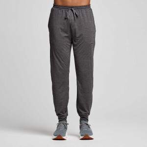 Saucony Triumph Pant Ciemny Szare | 07459-ZPRN