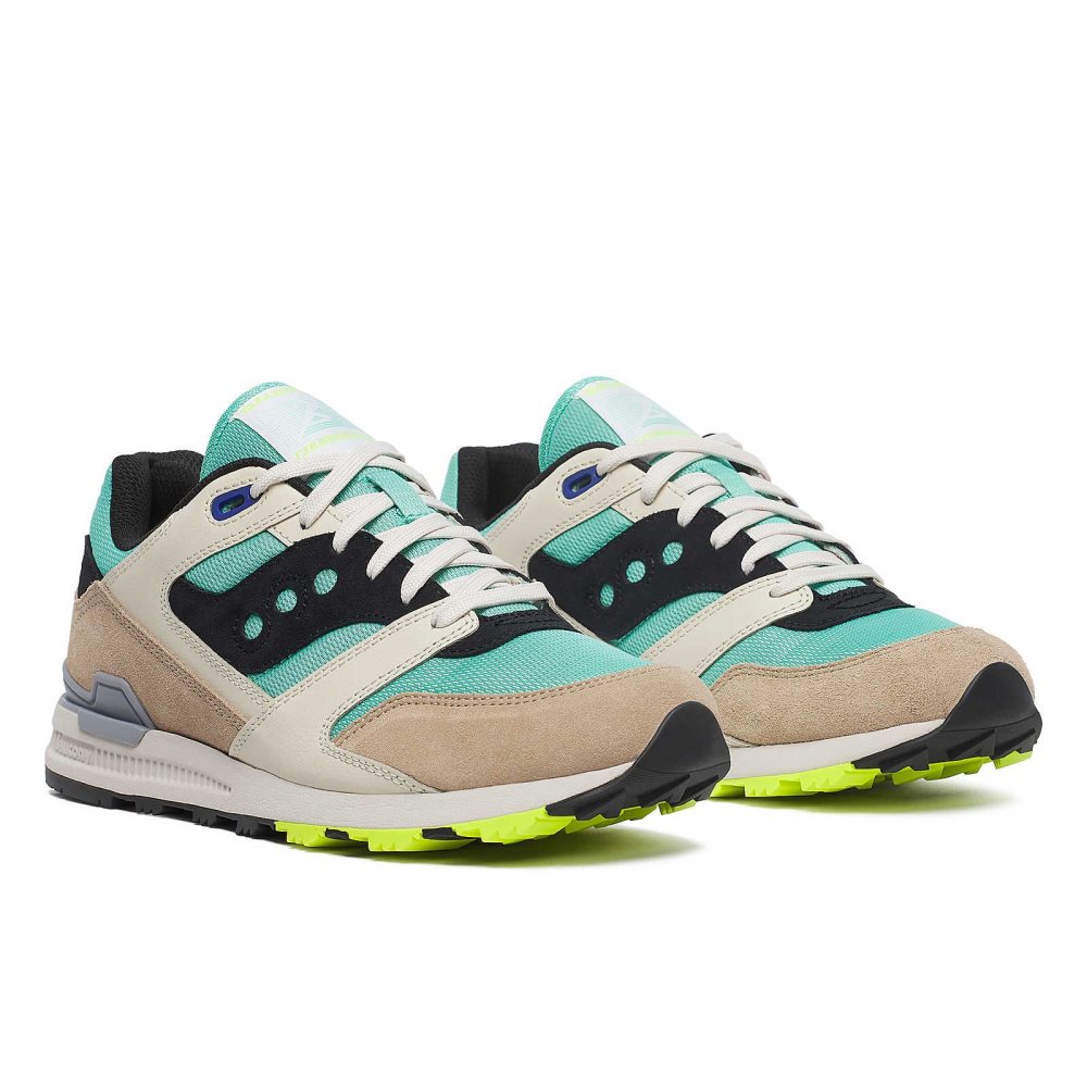 Saucony Courageous Głęboka Niebieskie Brązowe | 04259-IZCP