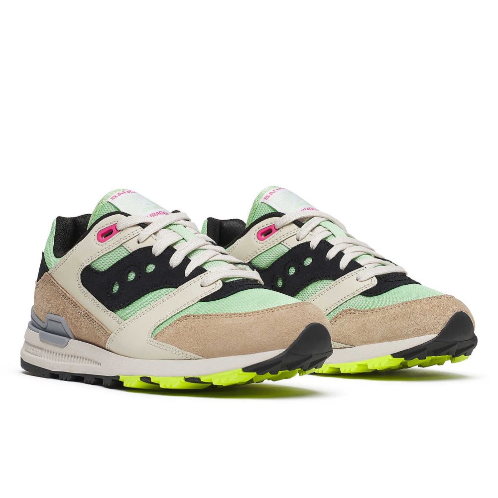 Saucony Courageous Głęboka Zielone Brązowe | 64738-ZTWV