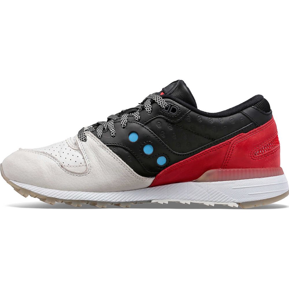 Saucony Czarface Azura Białe Czarne Czerwone | 26589-RMQO