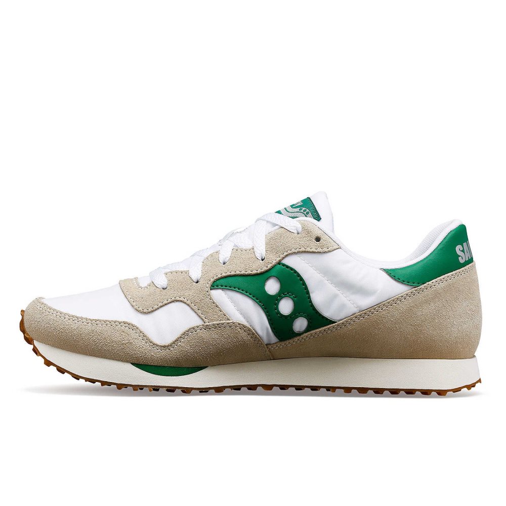 Saucony DXN Trainer Białe Zielone | 65489-LRPQ