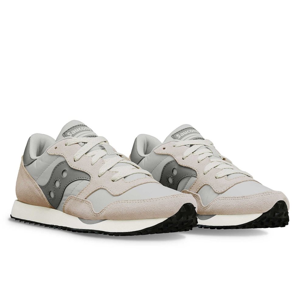 Saucony DXN Trainer Głęboka Szare Różowe | 69408-BPFN