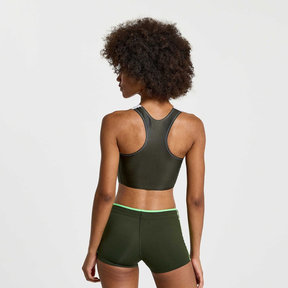 Saucony Elite Crop Top Umbra | 72098-LABN