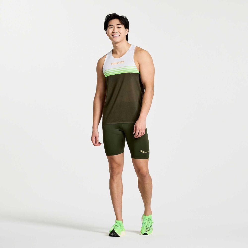 Saucony Elite Singlet Umbra | 89570-BCIW