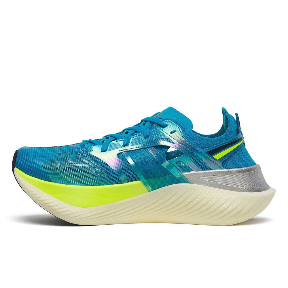 Saucony Endorphin Elite ViZiBlue Citron | 28791-STCL