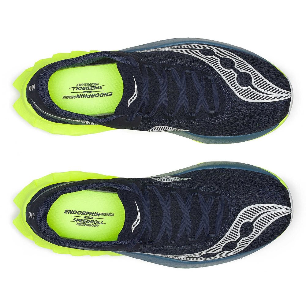 Saucony Endorphin Pro 4 Granatowe | 71689-YNFU