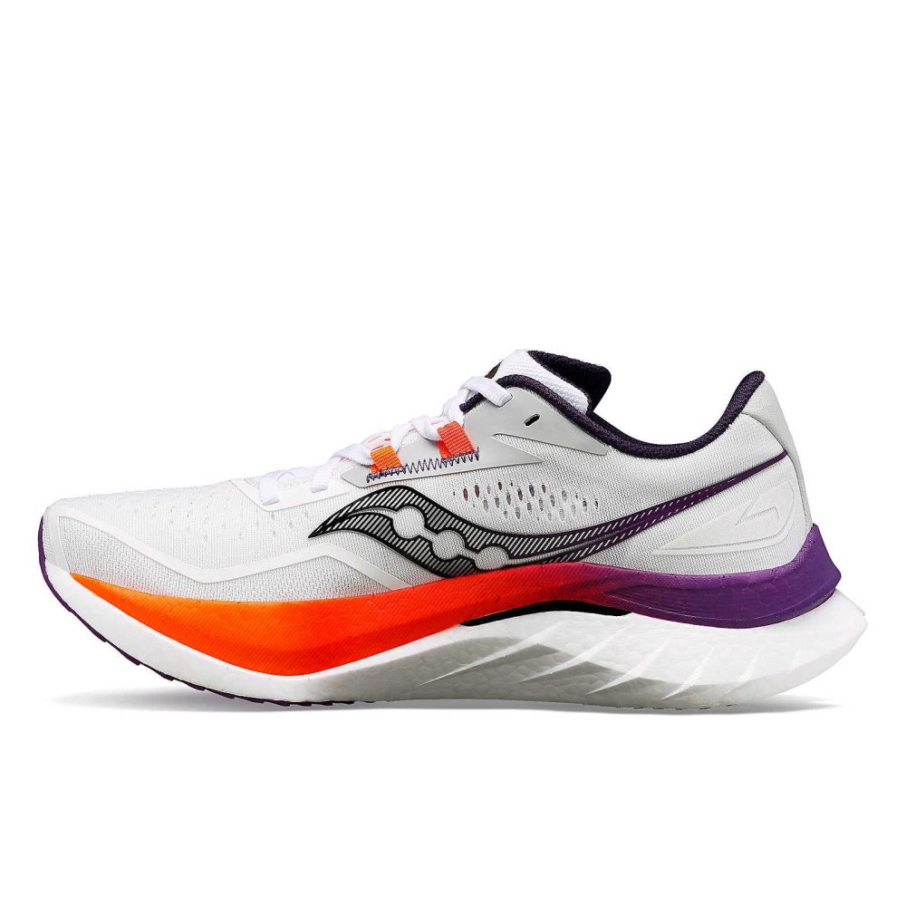 Saucony Endorphin Speed 4 Białe | 39756-VNKT