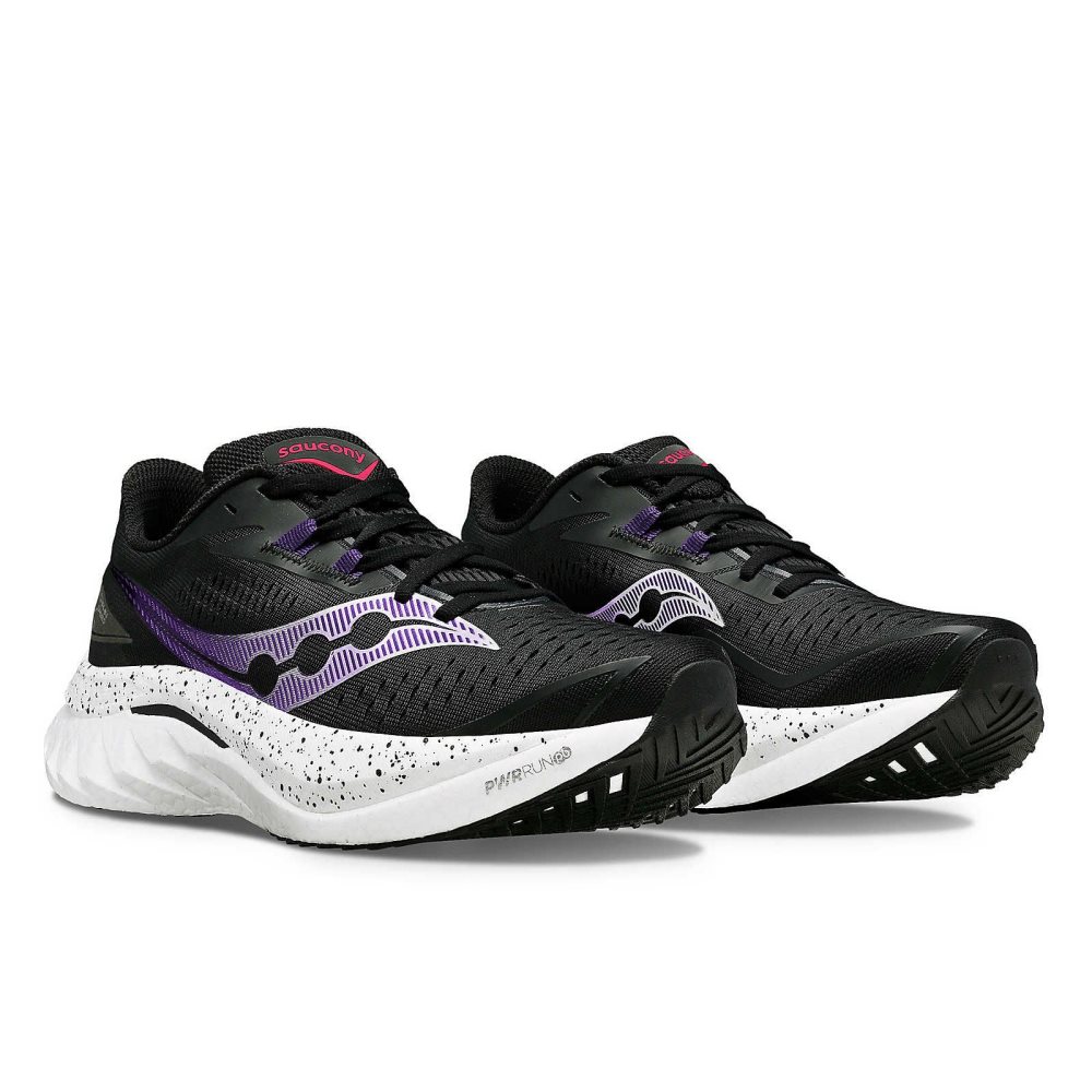 Saucony Endorphin Speed 4 Czarne | 30247-QBCH