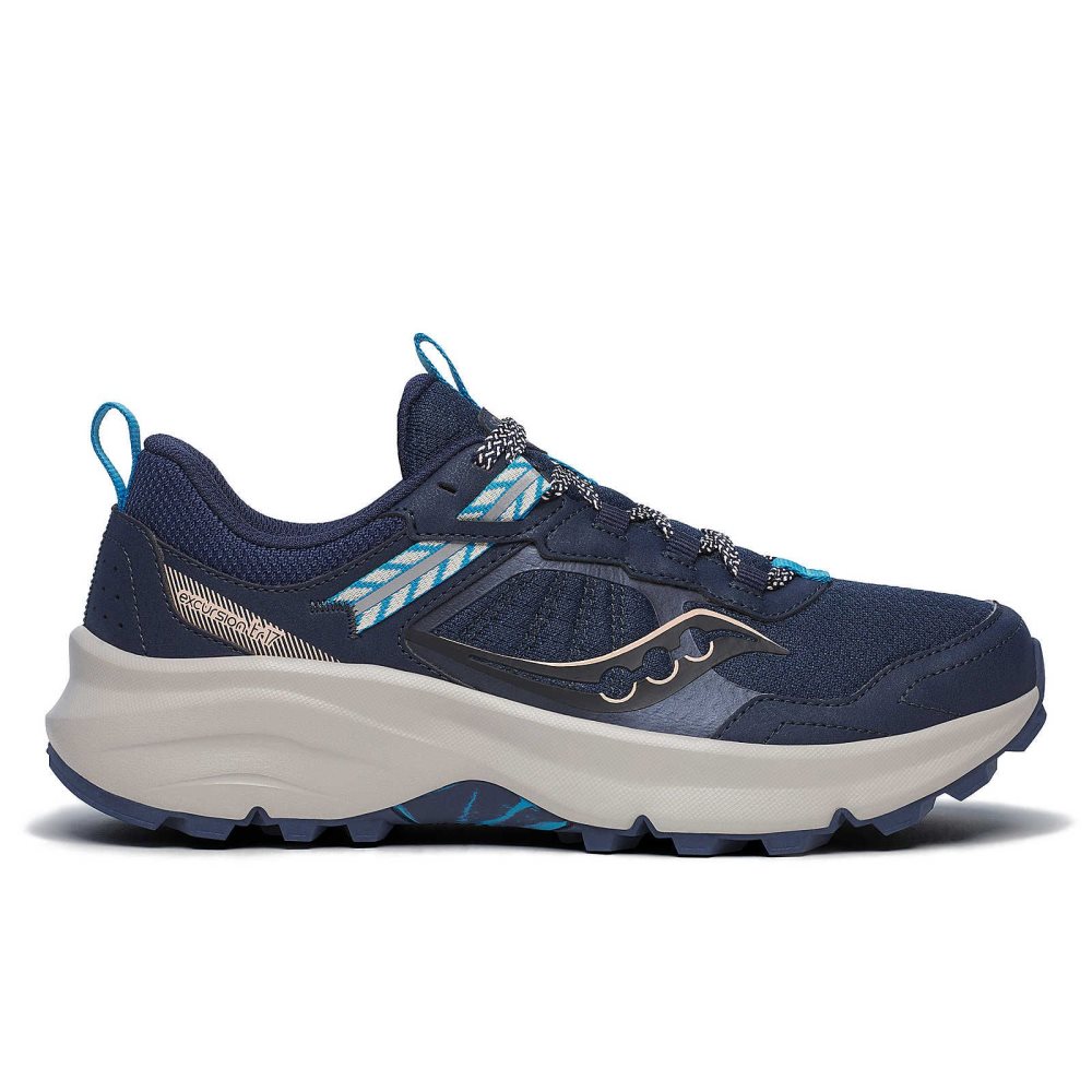 Saucony Excursion TR17 Granatowe | 14379-NERC