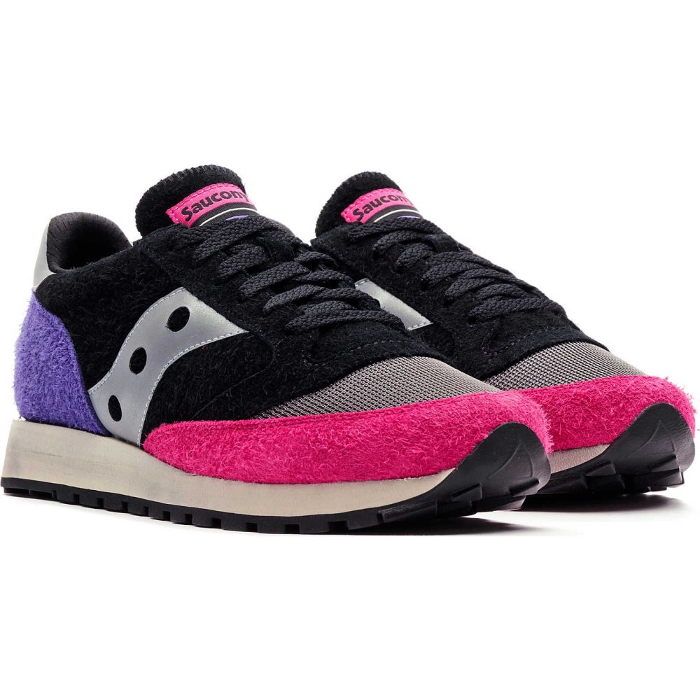 Saucony Frank Cooke Jazz 81 Czarne Kolorowe | 24517-JKWT