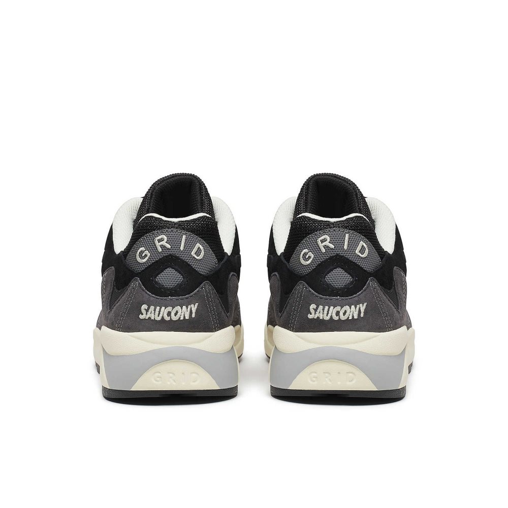 Saucony Grid Shadow 2 Essential Czarne Kremowe | 35874-CIOJ