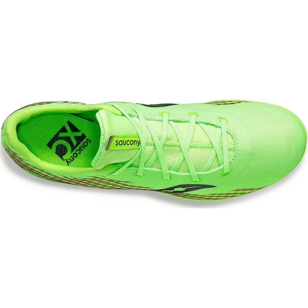 Saucony Havok XC 3 Flat Slime | 21976-ECRJ