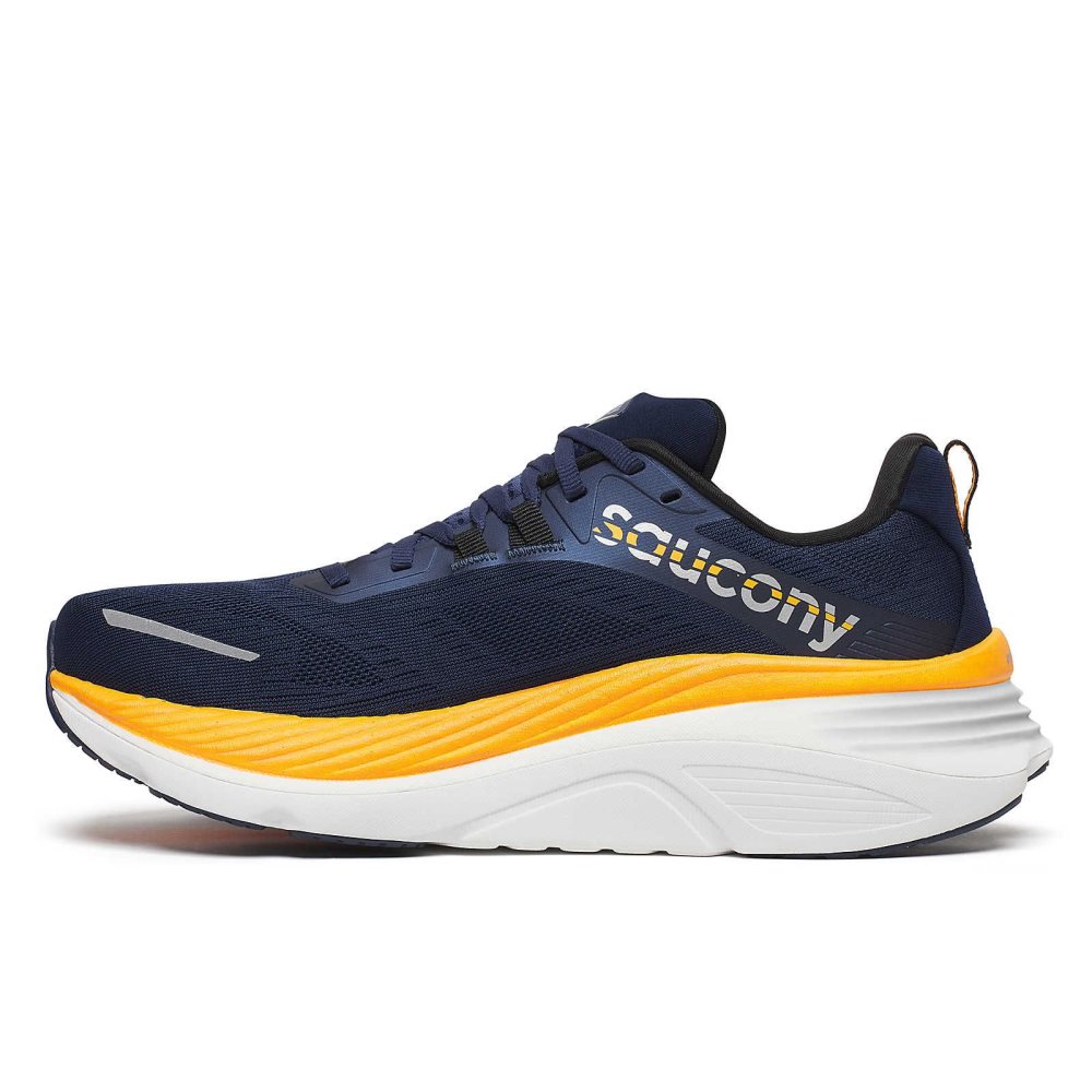 Saucony Hurricane 24 Granatowe | 73905-SDVE