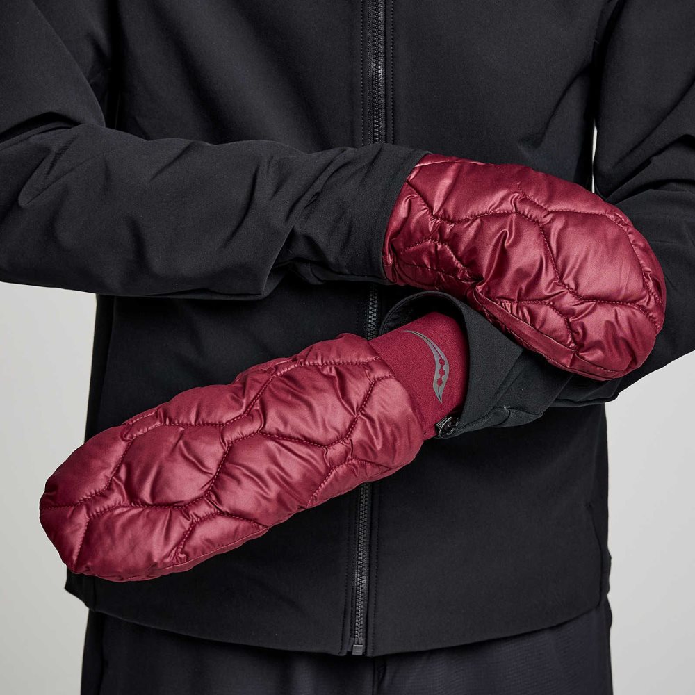 Saucony Hurricane Insulated Mitt Sundown | 26371-RWNO