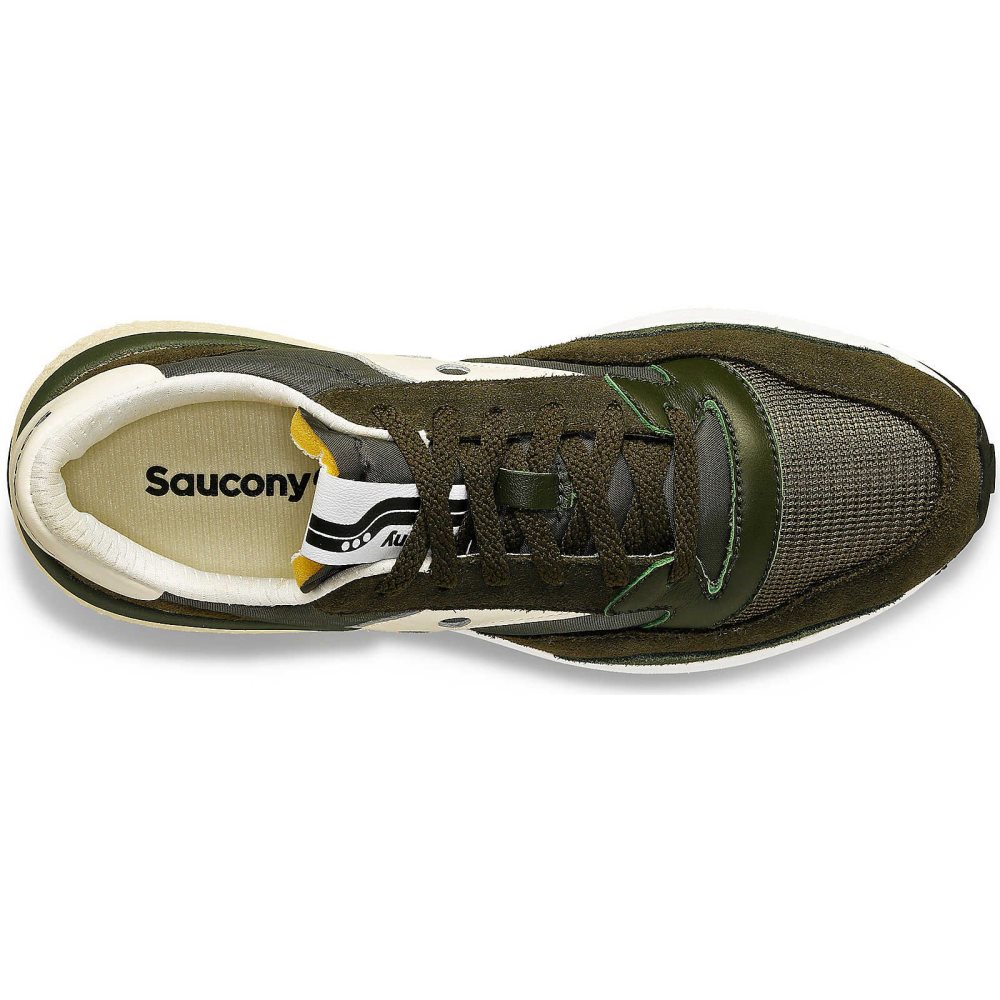 Saucony Jazz NXT Zielone Kremowe | 20618-LIFG