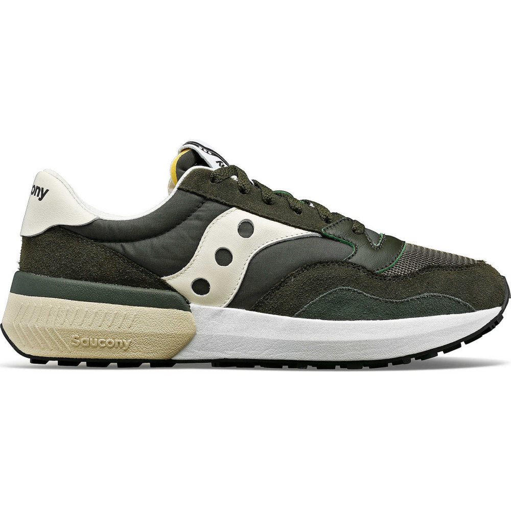 Saucony Jazz NXT Zielone Kremowe | 20618-LIFG