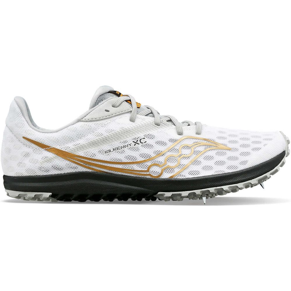 Saucony Kilkenny XC9 Spike Białe | 36810-CTPV