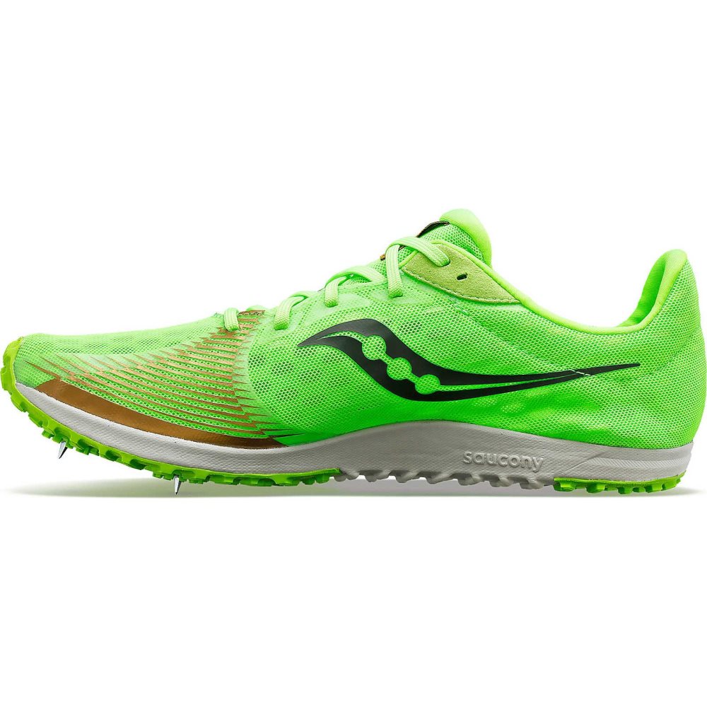 Saucony Kilkenny XC9 Spike Slime | 59267-KPHT