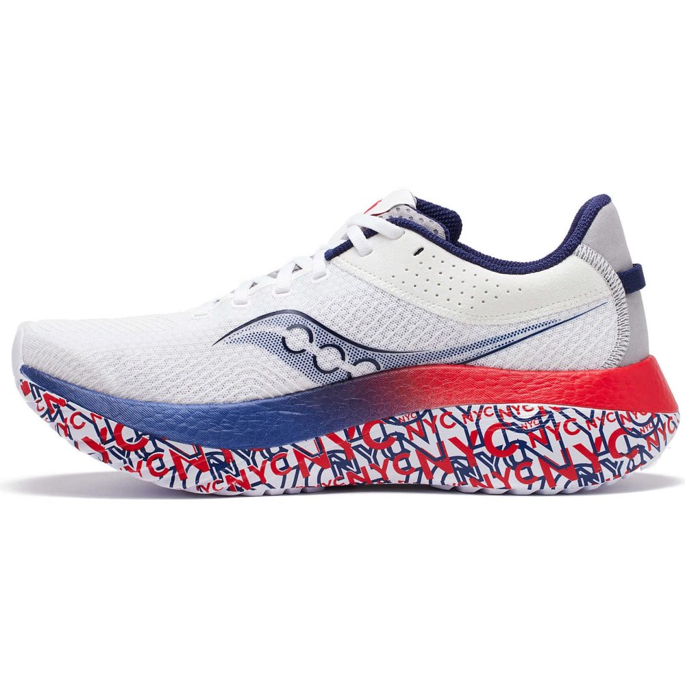 Saucony NYC Kinvara Pro Niebieskie Granatowe | 23761-CXQG