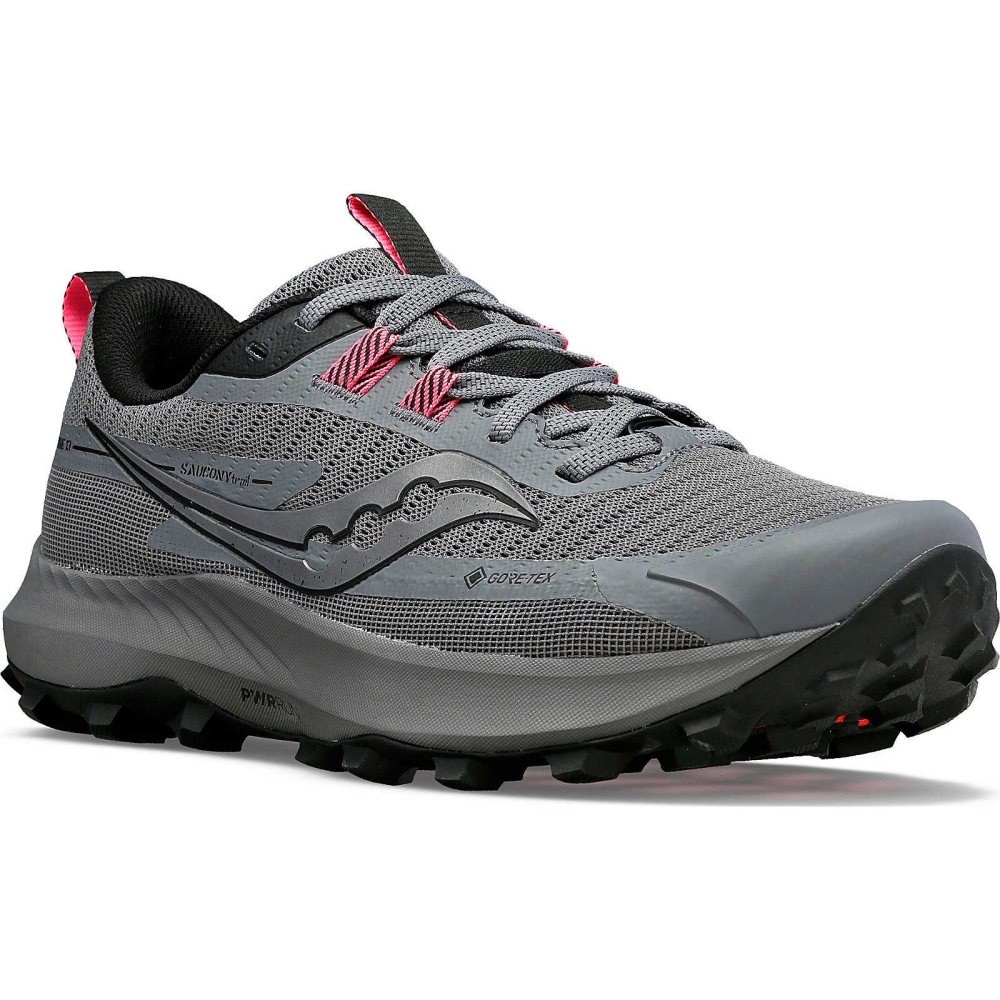 Saucony Peregrine 13 GTX Czarne | 48726-ILAS