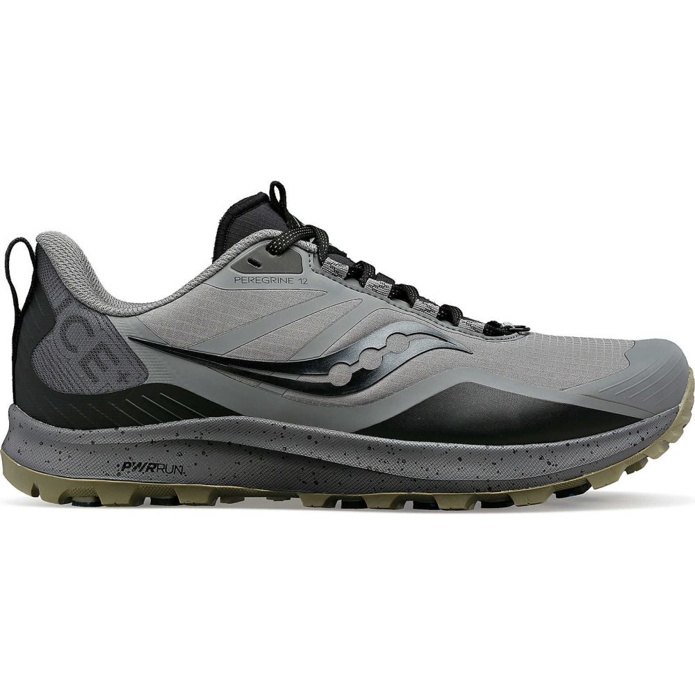 Saucony Peregrine ICE+ 3 Czarne | 35462-WOPN