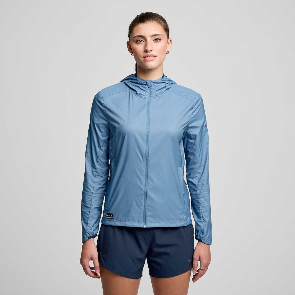 Saucony Peregrine Packaway Jacket Astro | 93847-GRFJ