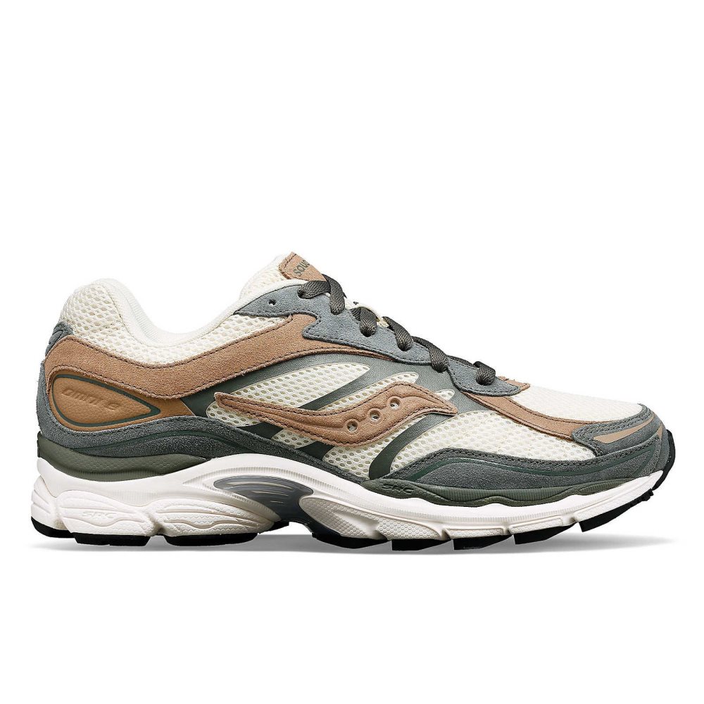 Saucony ProGrid Omni 9 Premium Kremowe Zielone | 18056-LUYB