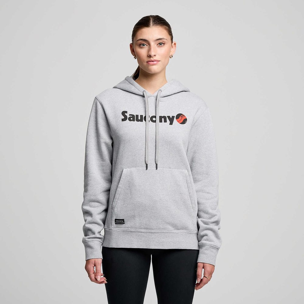 Saucony Recovery Hoody Głęboka Szare | 74329-JPUR