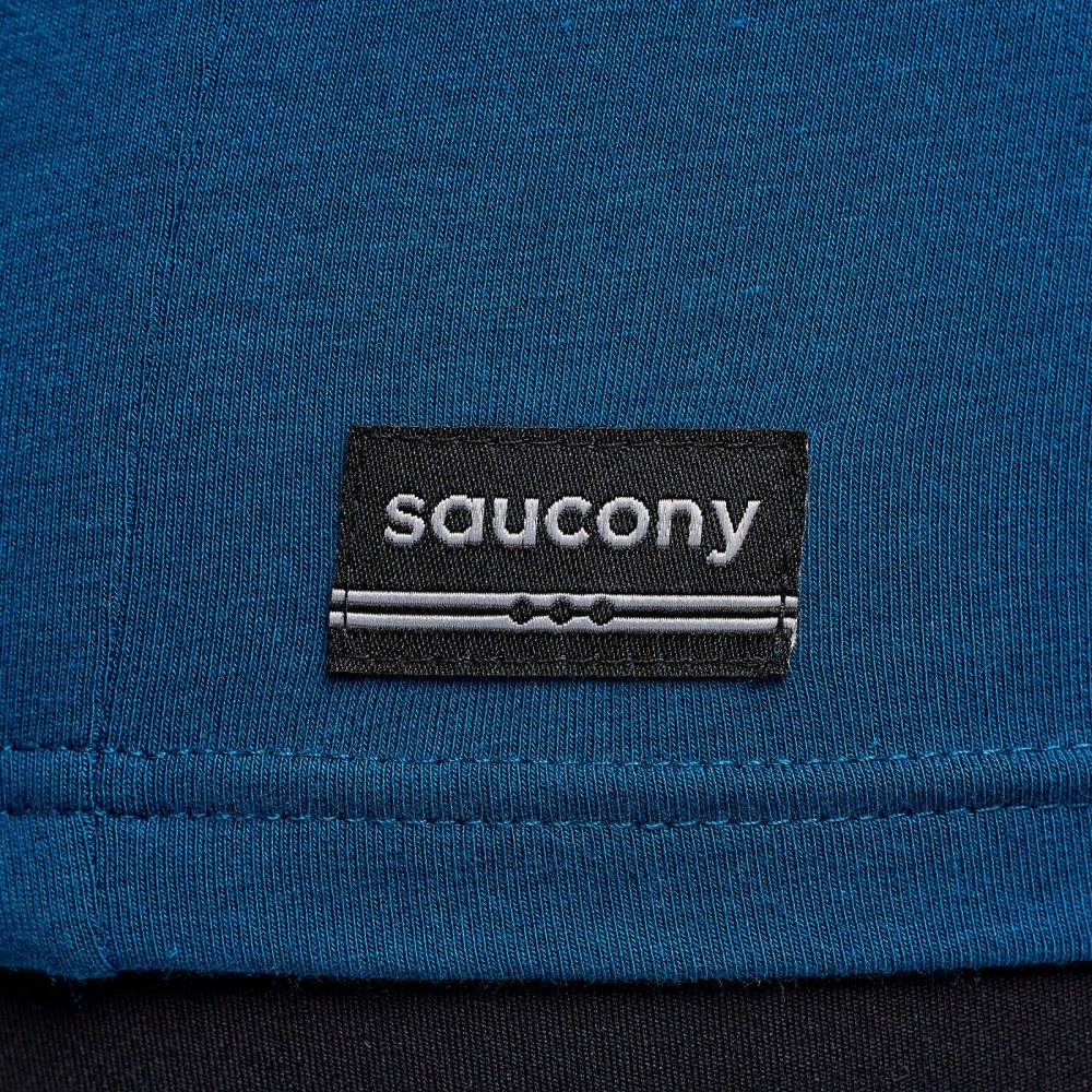 Saucony Recovery Short Sleeve Soothe Graphic | 52867-DJUB