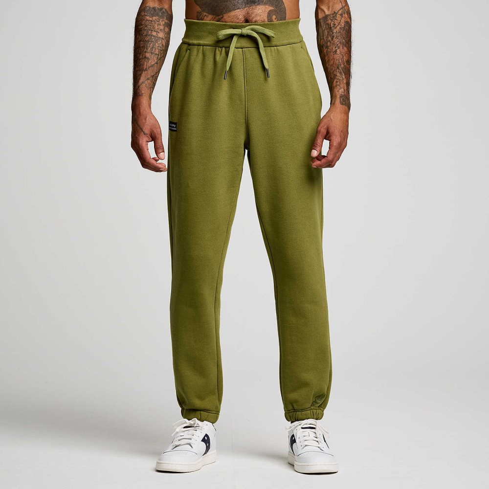 Saucony Recovery Sweatpant Glade Graphic | 35946-UNMH