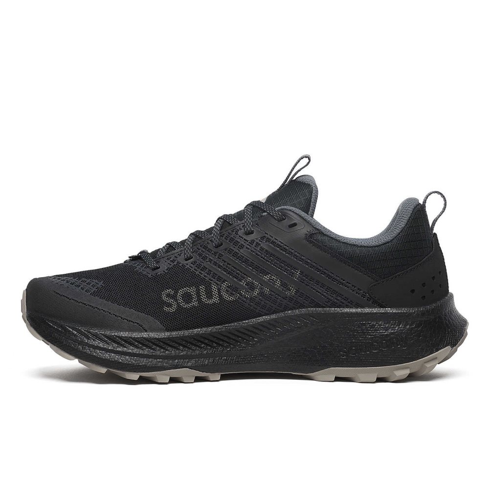 Saucony Ride TR2 Czarne Ciemny Szare | 98271-DCGW