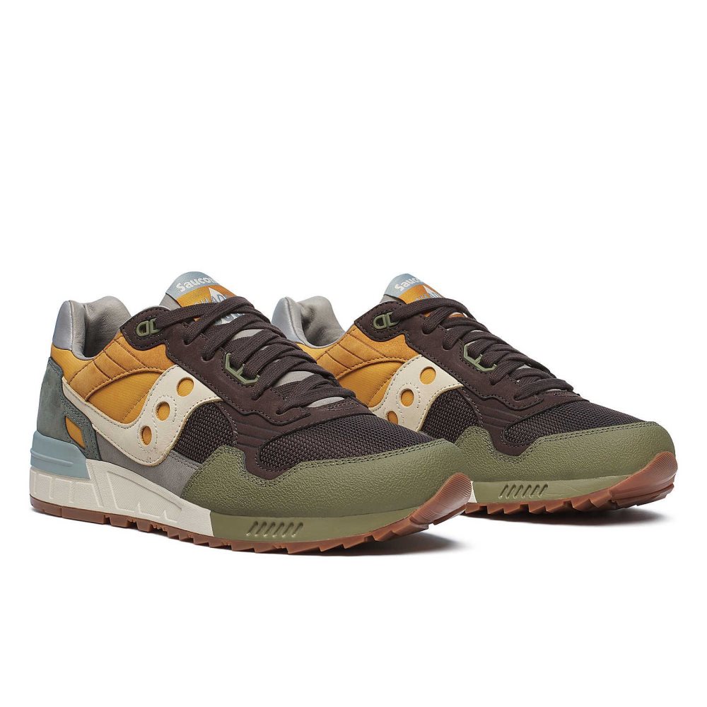 Saucony Shadow 5000 Designed in Venice Brązowe Kolorowe | 13694-VKFE