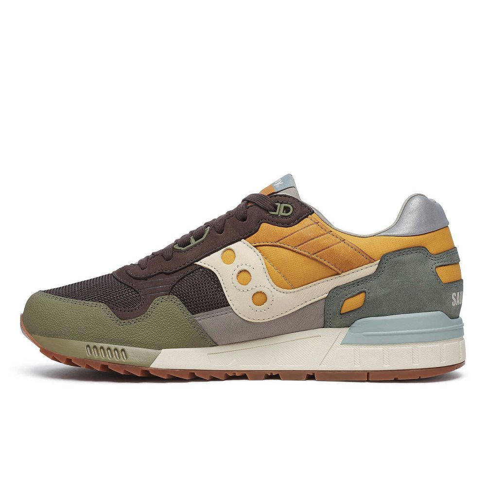 Saucony Shadow 5000 Designed in Venice Brązowe Kolorowe | 13694-VKFE