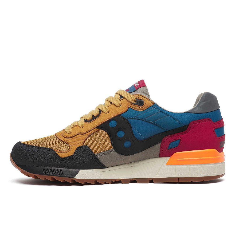 Saucony Shadow 5000 Designed in Venice Żółte Kolorowe | 49281-OVKL