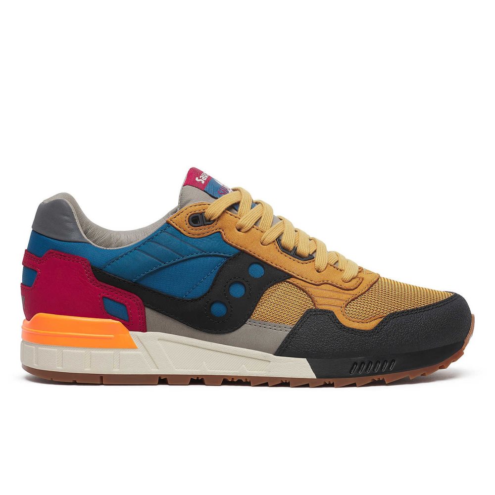 Saucony Shadow 5000 Designed in Venice Żółte Kolorowe | 49281-OVKL