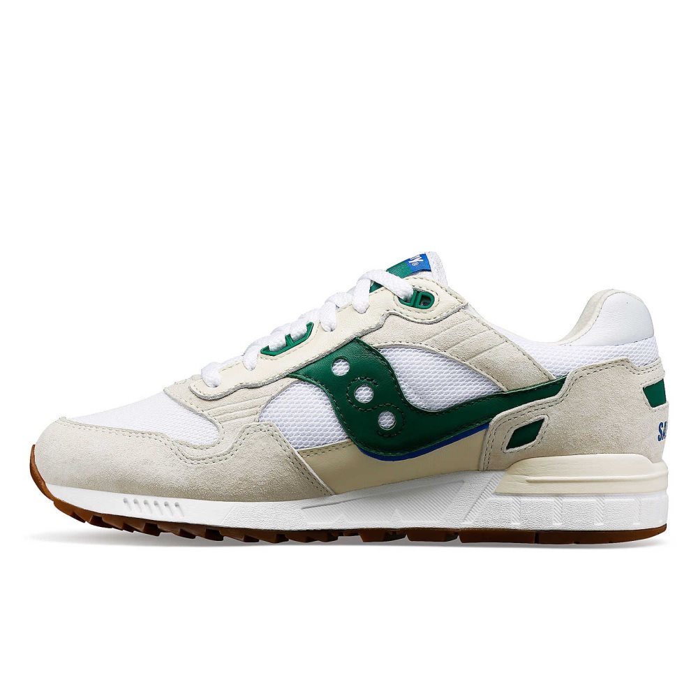 Saucony Shadow 5000 Premium Ivy Prep Białe Zielone | 21483-JARD