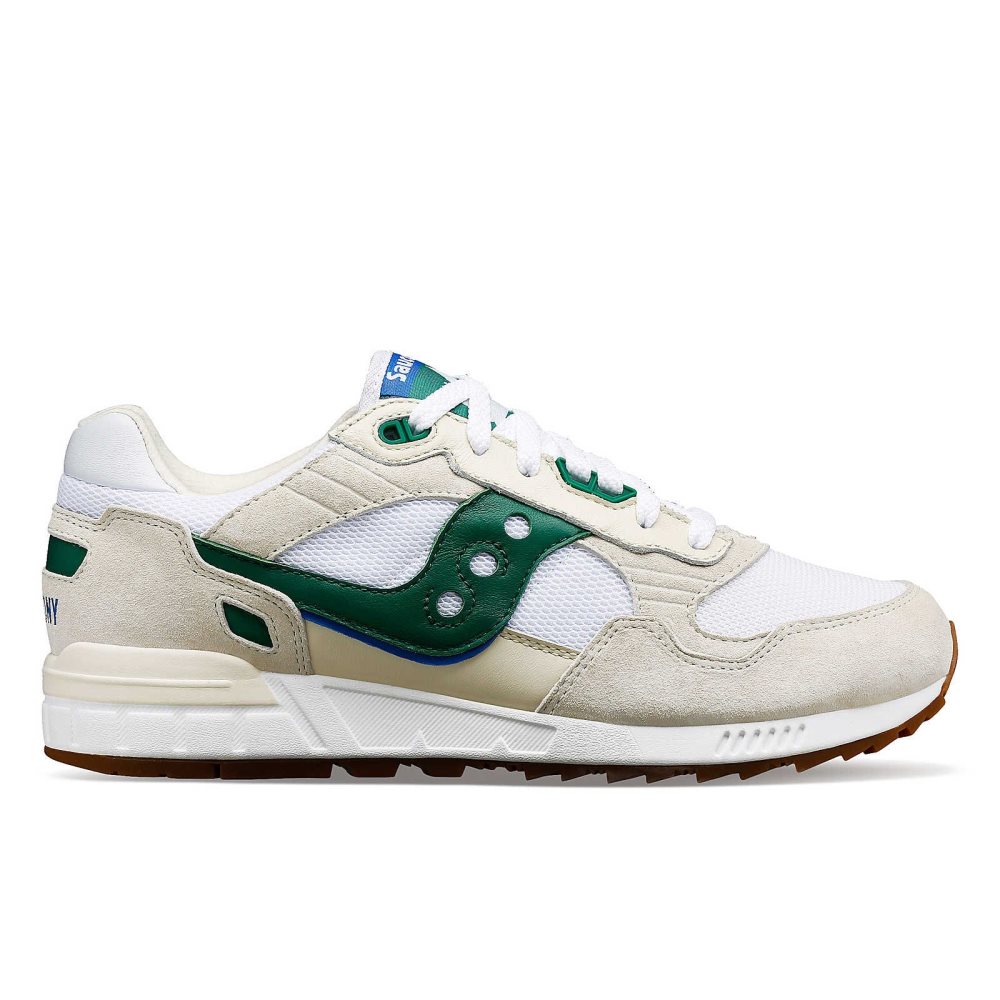 Saucony Shadow 5000 Premium Ivy Prep Białe Zielone | 21483-JARD