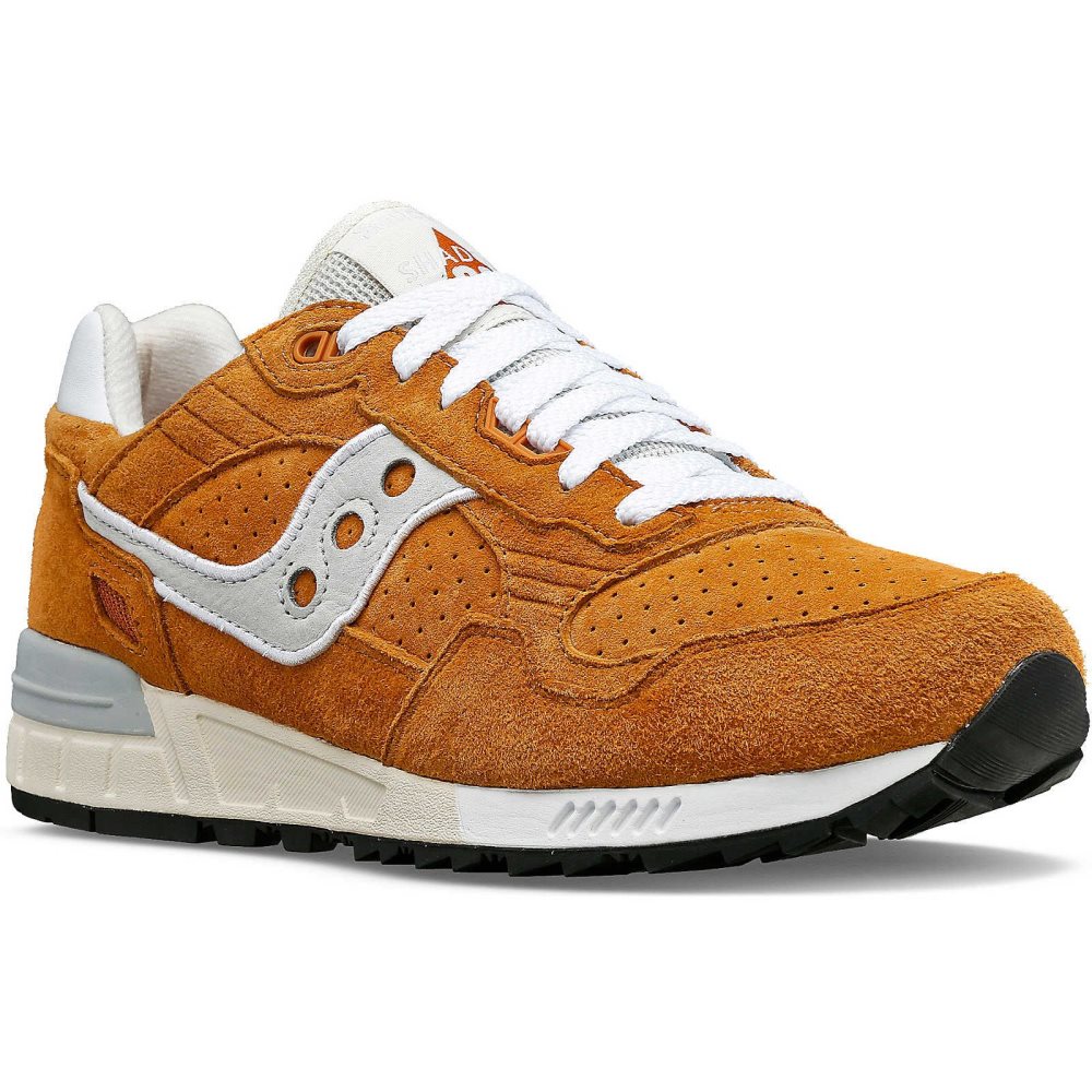 Saucony Shadow 5000 Suede Czerwone | 90857-VSNK