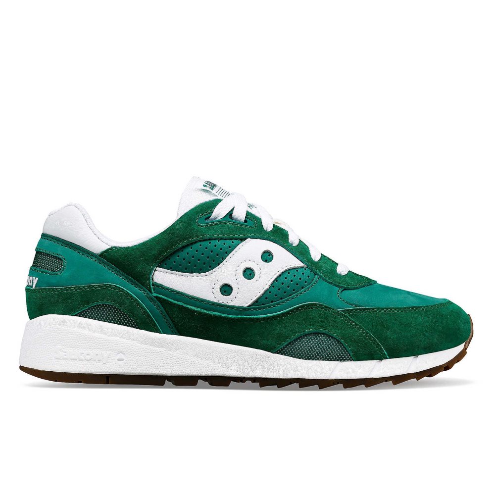 Saucony Shadow 6000 Ivy Prep Zielone Białe | 42379-TNZW